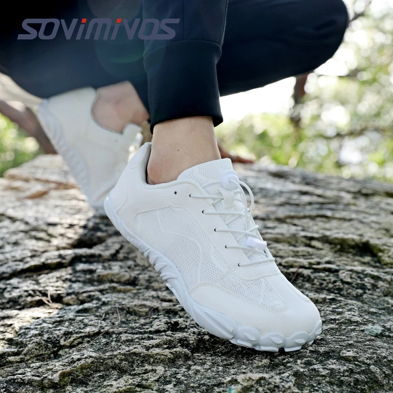 

Мужская обувь для босиком, минималистичная кроссовка, прогулочная обувь с широким носком, кроссовки для бега по пересеченной подошве с нулевой подошвой для женщин и мужчин