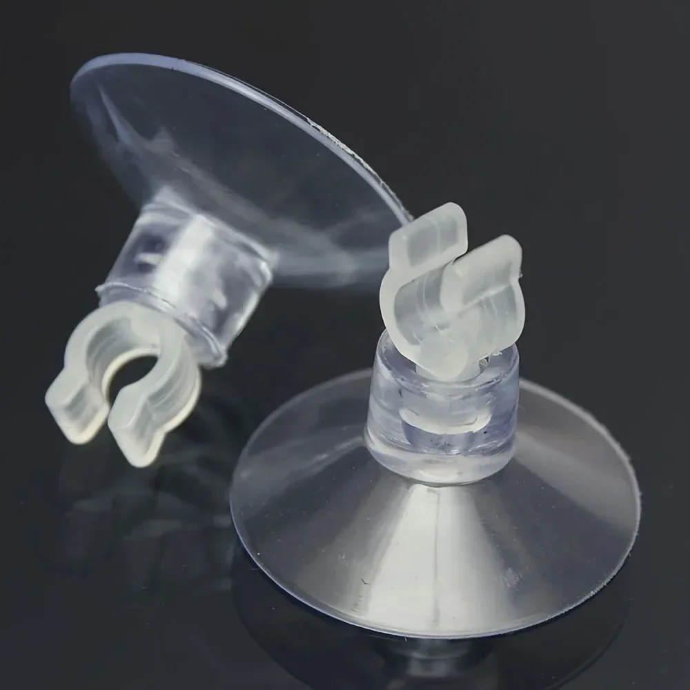 5 stücke/10 stücke Gummi Aquarium Aquarium Saugnapf Halter für Luft Schlauch Rohr Sauerstoff Pumpe Einstellbare Starke saugnapf Langlebig PVC Glas – Detail 8