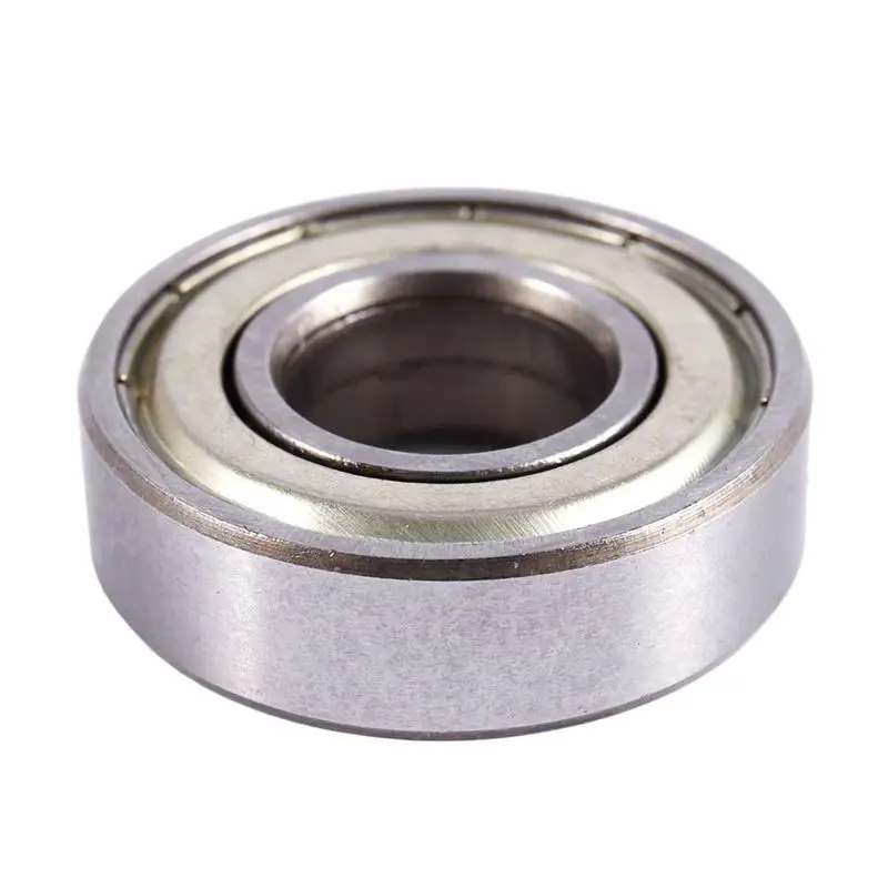 DT17 Deep for Groove Ball Bearing 6001ZZ 4 Pcs, 12x28x8mm Double Shielded Bearings for Motors, Metal Silver Tone