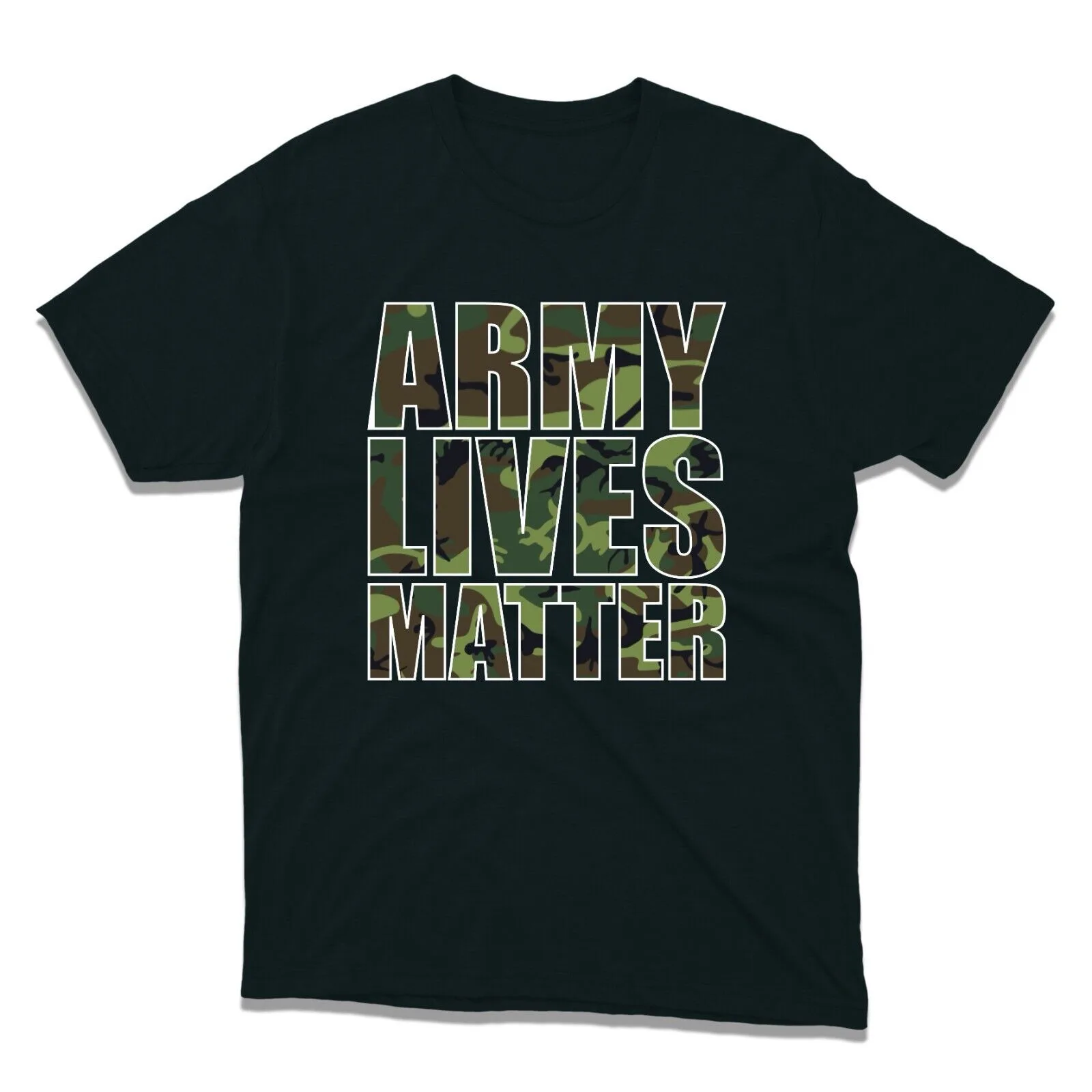 

Army Lives Matter T-Shirt Spouse Appreciation Hubby Wifey Fathers Day Tee Top