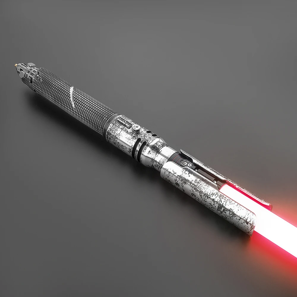 DamienSaber Cal Kestis Lightsaber الحساسة السلس سوينغ ضوء صابر الثقيلة المبارزة المعدنية المقبض مع تغيير لون لا نهائي