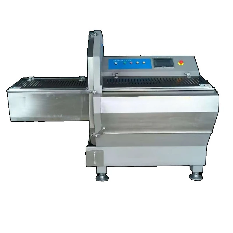 Commercial High-Speed Automatic Horizontal Meat Processor New Frozen Beef Pork Steak Sausage Cheese Ham Bacon Slicer Machine