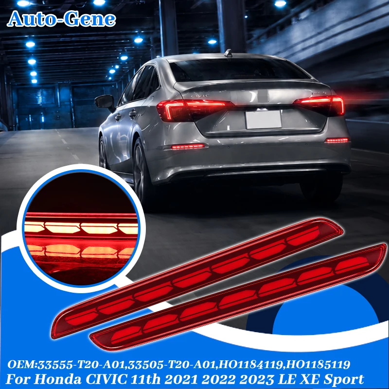 feux-reflecteurs-de-pare-chocs-arriere-for-honda-civic-11th-4dr-sedan-2022-2024-clignotants-sequentiels-feux-arriere-stop-et-antibrouillard-arriere