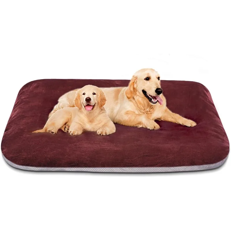 Super Soft Extra Large Dog Bed, 47 Inches Orthopedic Foam Dog Beds for XL Dogs, Jumbo Pet Bed with Anti Slip Bottom