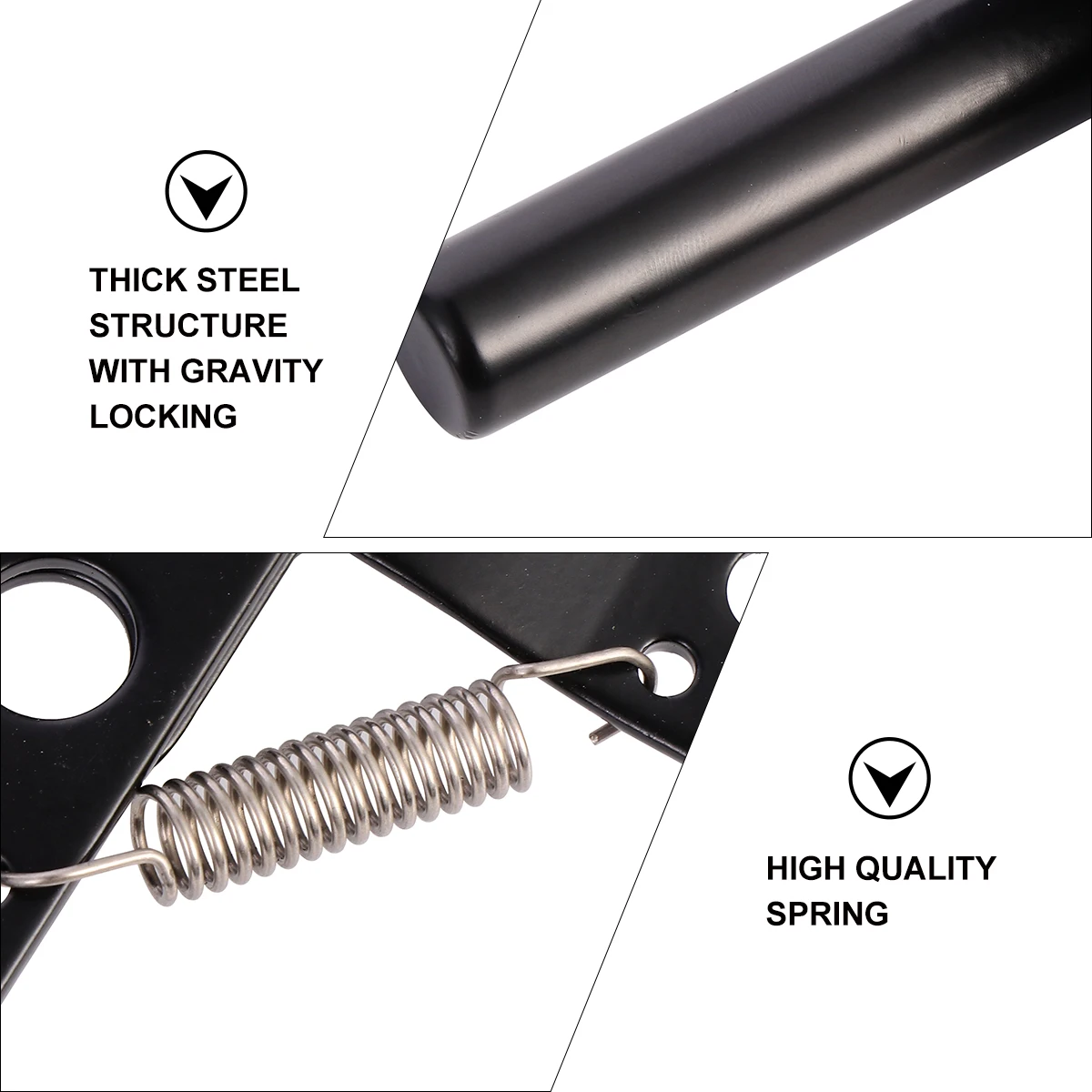 

Quick Pin Heavy Duty Gate Latch Automatic Latch Fence Yard Door Hardware Spring Security Latches Post Mount