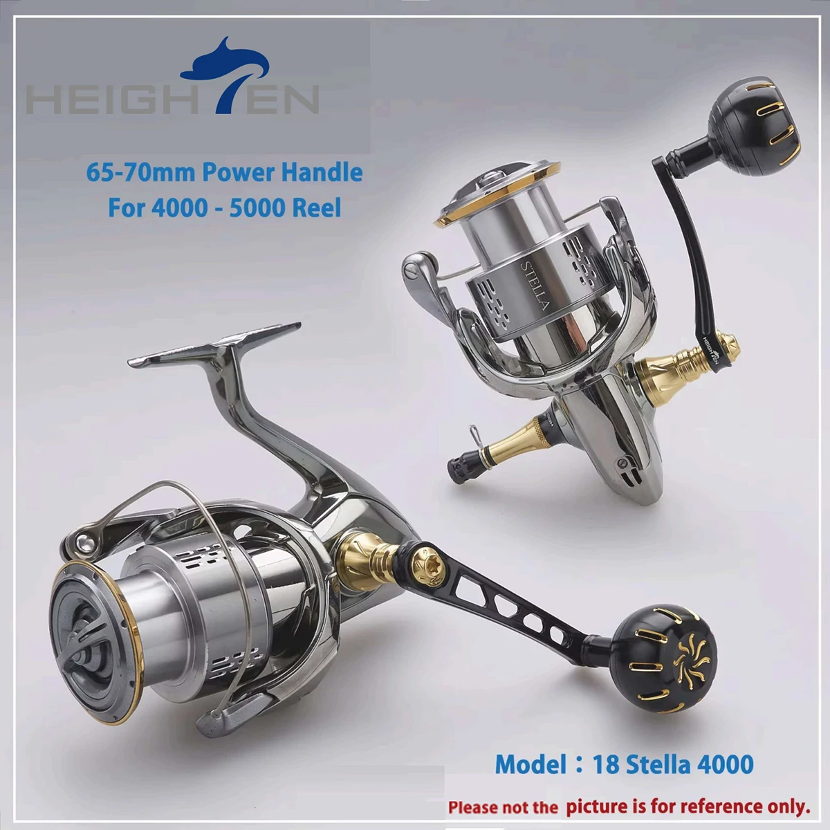 HEIGHTEN 65mm-70mm Handle With - Shimano Reel Sustain ulasan dan harga