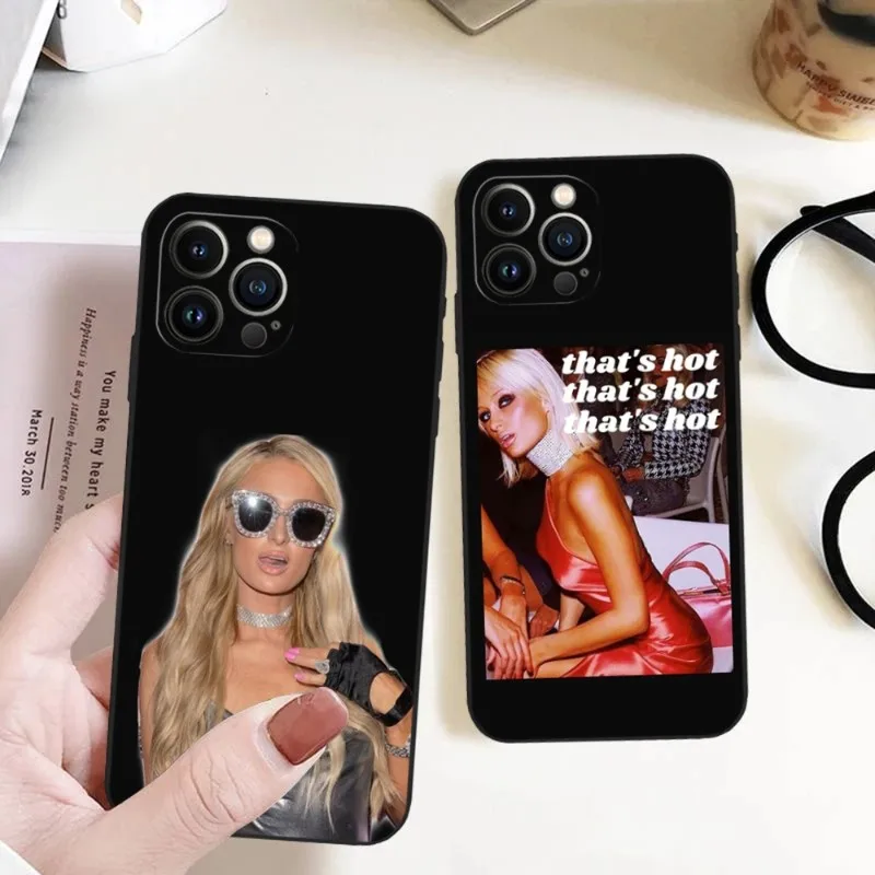 

Paris Hilton Stop Being Poor Phone Case For Iphone 14ProMax 11 13 14 Pro Xs Max Mini Xr X 7 8 6 6s Plus Funda Cover