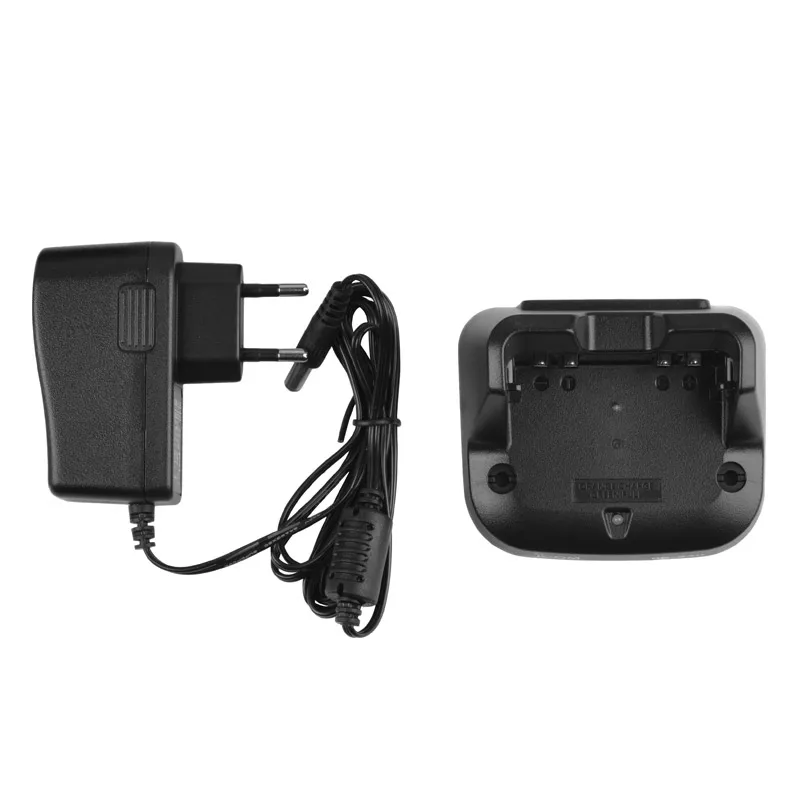 Base de cargador de escritorio BC240 y adaptador de enchufe de CA para Icom IC V86 U86 HAM Walkie Talkie, fuente de alimentación, reemplazo de