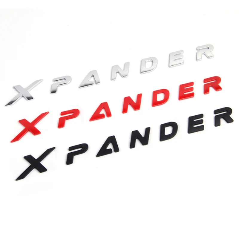 

XPANDER letter badge Car stickers for Mitsubishi XPANDER front hood modification label accessories rear trunk logo decoration