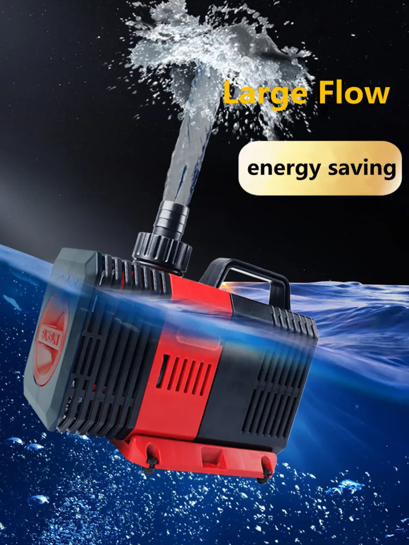 SUNSUN high quality high flow fish tank inverter water pump submersible pump filtration pump ZEP fish pond water and land