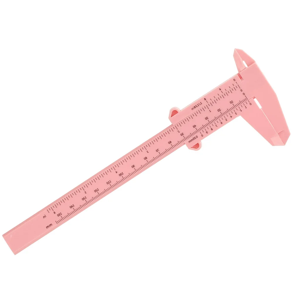 Règle de tatouage de sourcils, étrier en plastique, outils de maquillage en Gel multicolore, poche coulissante, étriers de mesure du visage pour sourcils Standard