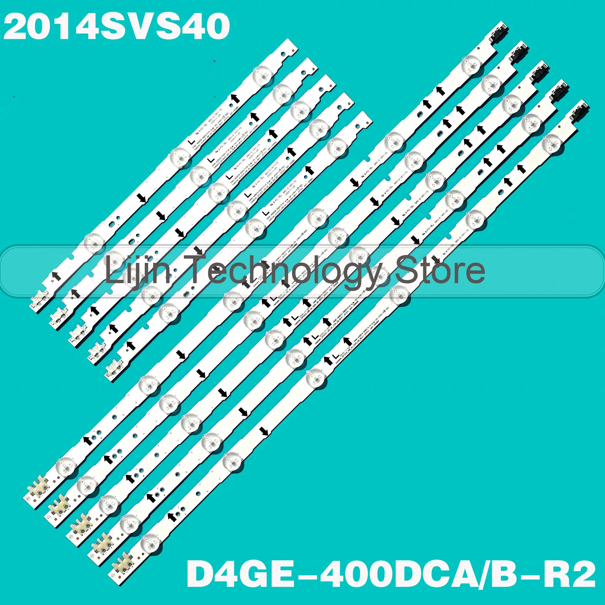 tira conduzida para ue40h5510ak ue40h6580sv ue40h5570ss ua40j5500 ue40h6350as d4ge400dcb r1 d4ge 400dcb r2 ue40h6400ak 01