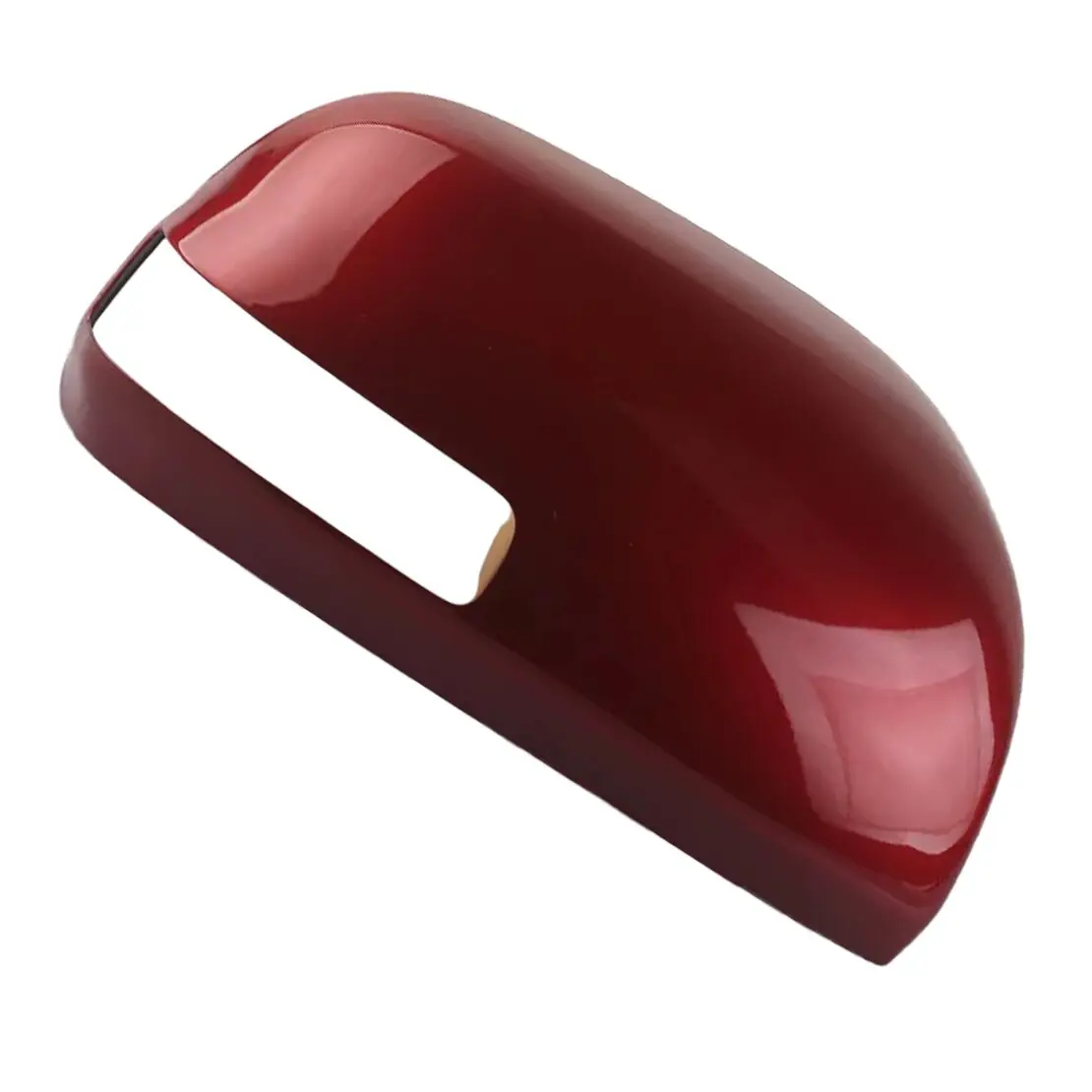 Car Right Side Rear View Mirror Cover Trim Fit for Toyota RAV4 2006 2007 2008 2009 2010 2011 2012 Red Plastic