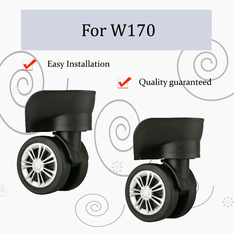

For W170 Luggage Compartment Wheel Accessories 360° Swivel Castors Anti-Slip & Wear-Resistant Repair & Replacement