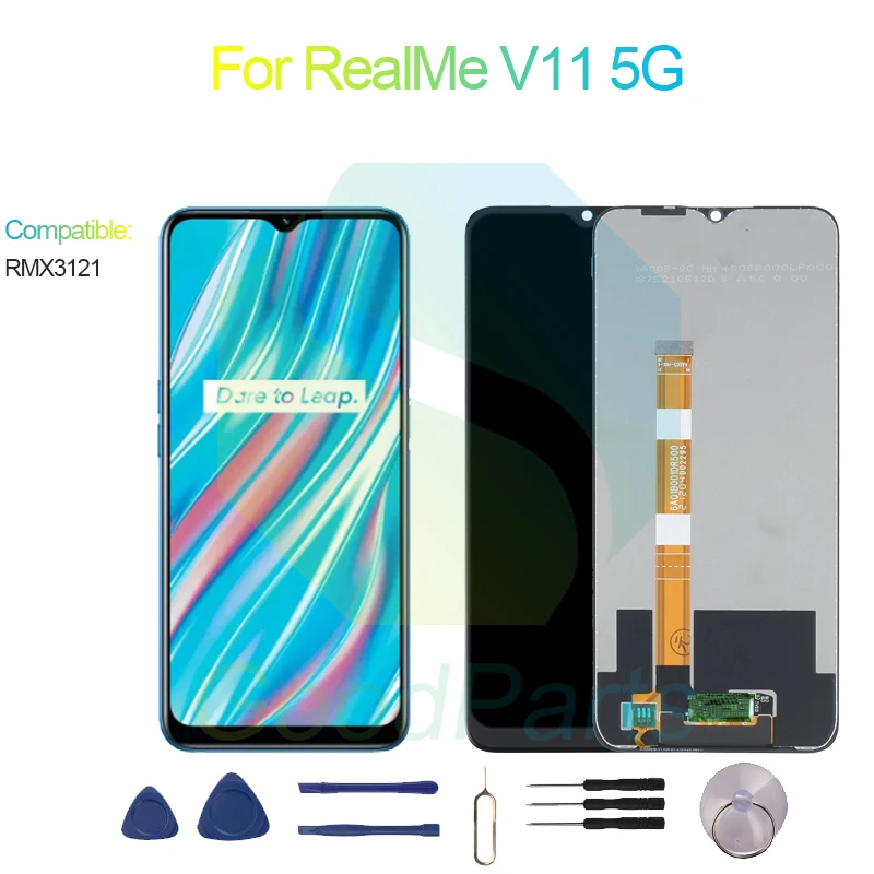 

For RealMe V11 5G LCD Display Screen 6.5" RMX3121 V11 5G Touch Digitizer Assembly Replacement