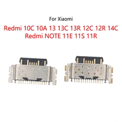 For Xiaomi Redmi 10C 10A 13 13C 13R 12C 12R 14C / Redmi NOTE 11E 11S 11R USB Charge Socket Port Jack Charging Dock Connector
