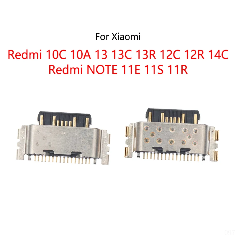 For Xiaomi Redmi 10C 10A 13 13C 13R 12C 12R 14C / Redmi NOTE 11E 11S 11R USB Charge Socket Port Jack Charging Dock Connector