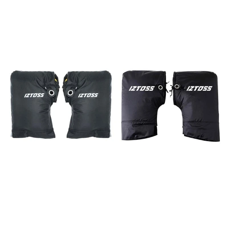 Bike Handlebar Mitts Winter Cold Weather Mittens Gloves Rainproof Unisex Bicylce Hands Warmer Cover for Mountain Cycling