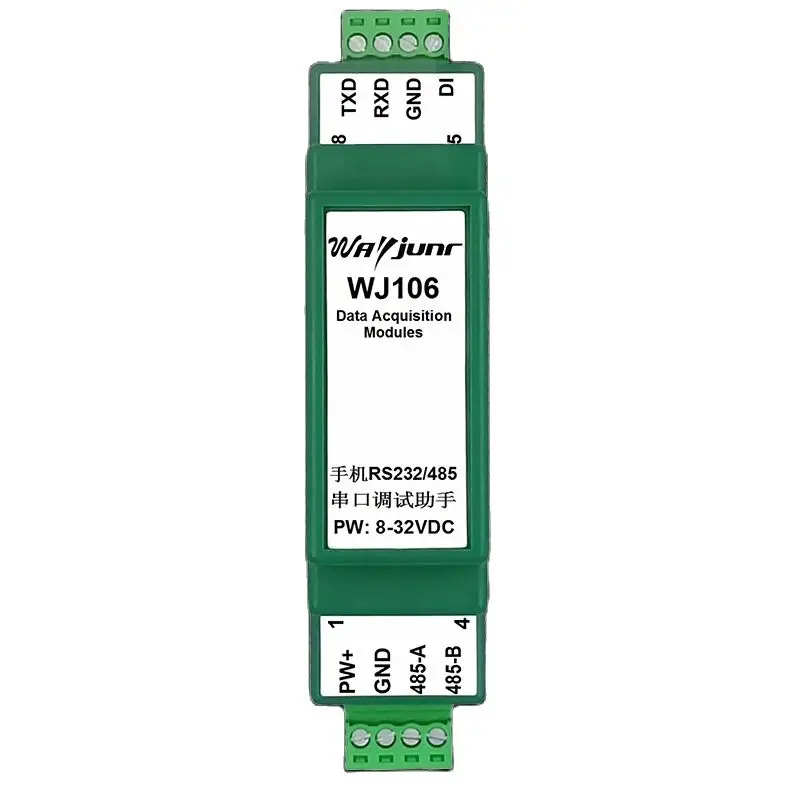 

WJ106 mobile phone modbus232/RS485 serial port debugging assistant WIFI version