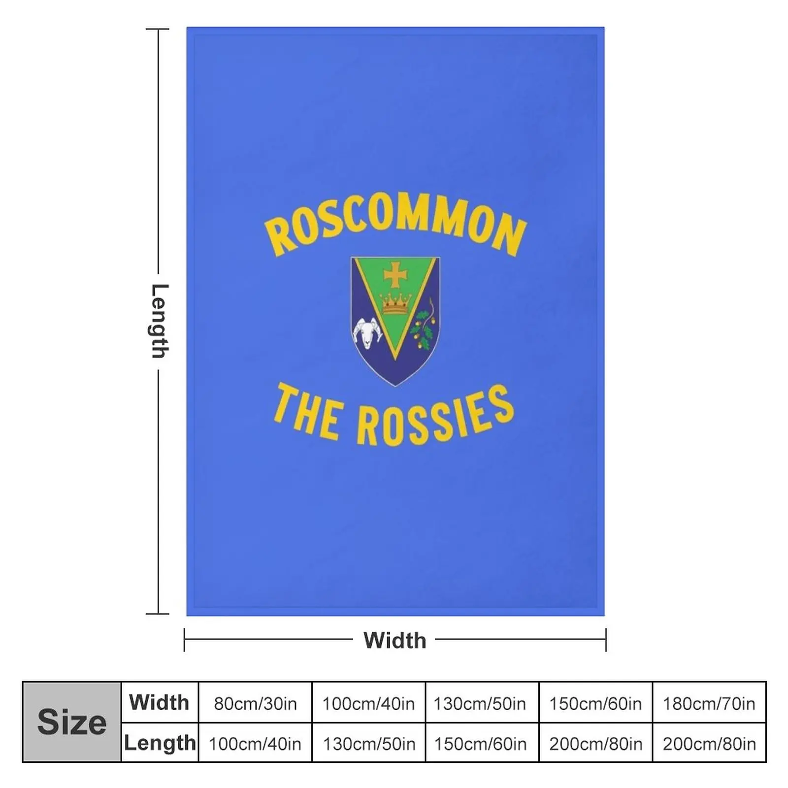 Roscommon The Rossies Throw Blanket Blankets Sofas Of Decoration Thermals For Travel Blankets