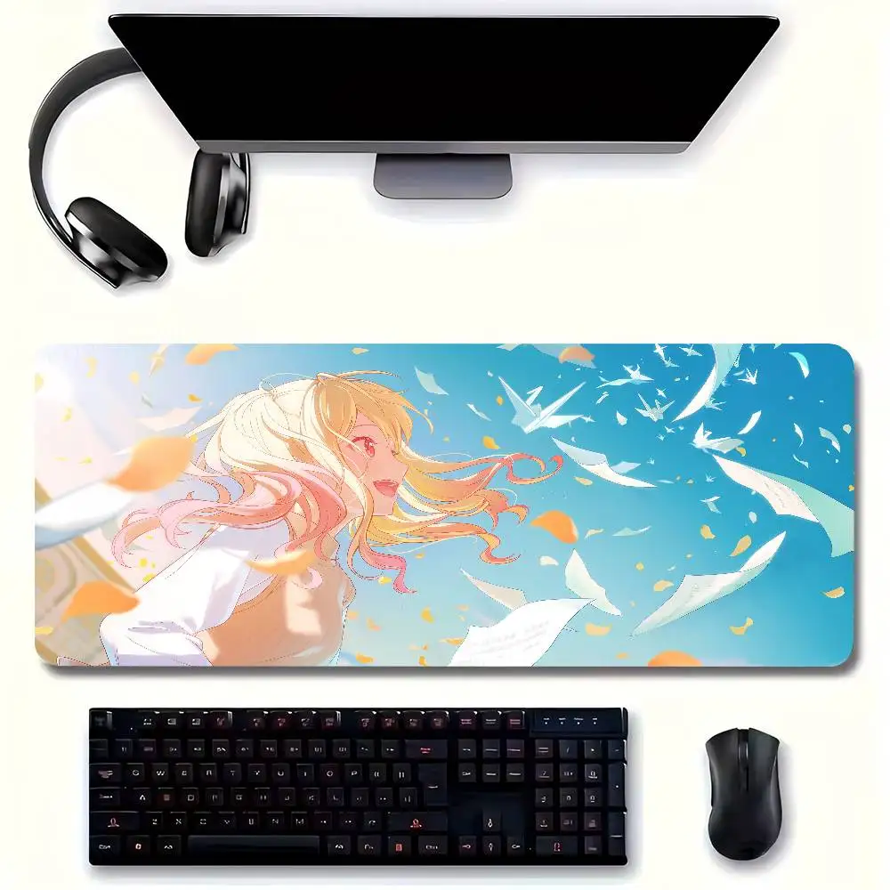 Tenma Saki Animation Game P-Project S-Sekai Mousepad Non-slip Suitable For Office Computers Laptops E-sports Game Desk Mats XXL