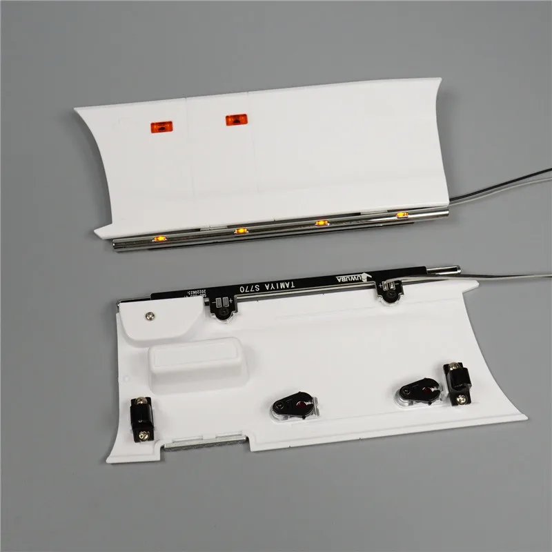 LED Upgrade Side Skirt Light Board Decorative Lamp for 1/14 Tamiya RC Dump Truck SCANIA 770S 6ร4 56368 Car Accessories