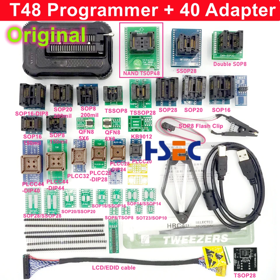 Newes Original T48 Programmer XGecu TL866II Plus-3G usb universal