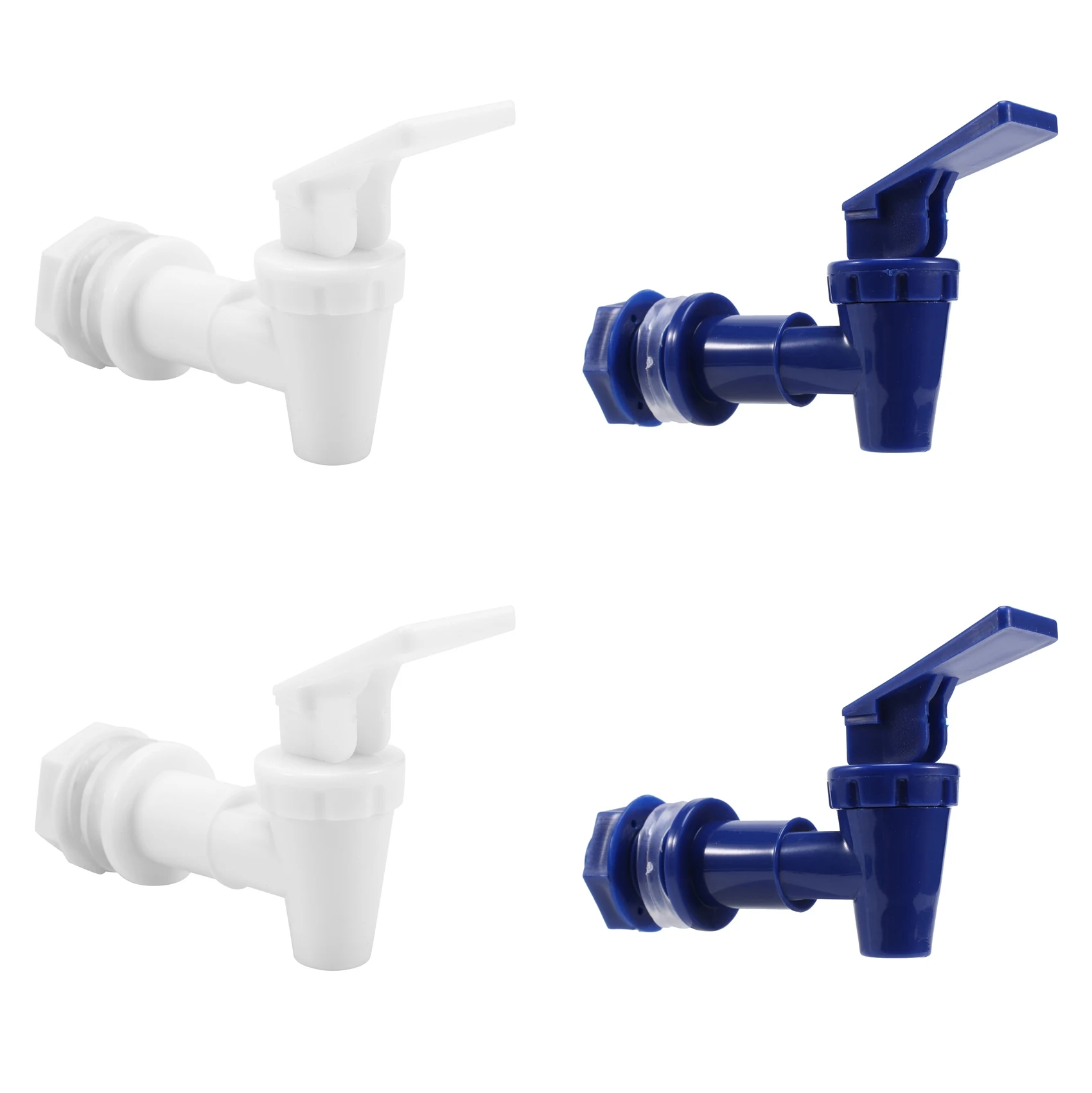 4 Pack Replacement Cooler Faucet Water Bottle Jug, Dispenser Tap Spigot Spout Water Beverage Lever Pour Dispenser Valve