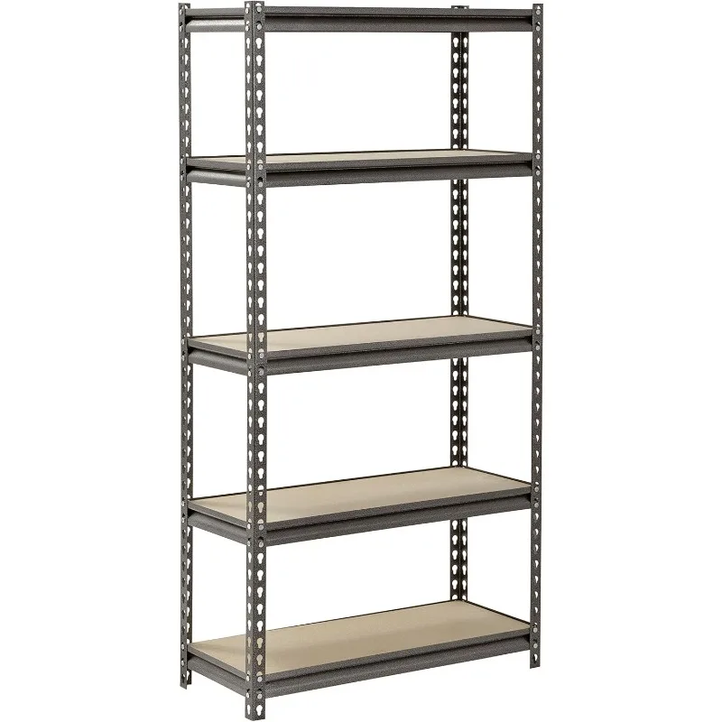 UR301260PB5P-SV Silver Vein Steel Storage Rack, 5 Adjustable Shelves, 4000 lb. Capacity, 60