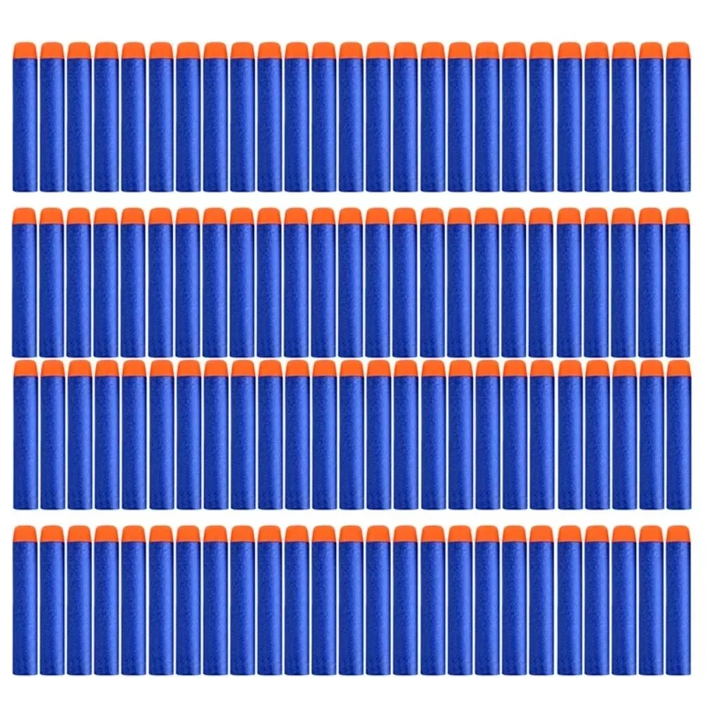 ZIVCONCING 1000-50pcs Blue Solid Round Head Bullets 7.2cm for Nerf Series Blasters Refill Darts Kids Toy Gun Accessories view 2