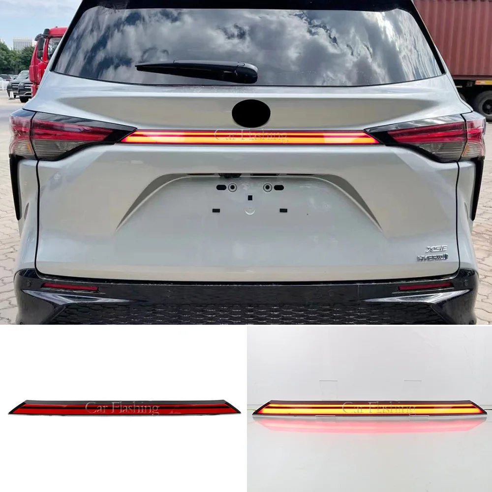 

For Toyota 21-23 Senna through type tail lights, Grevia LED flowing Senna XSE through lights