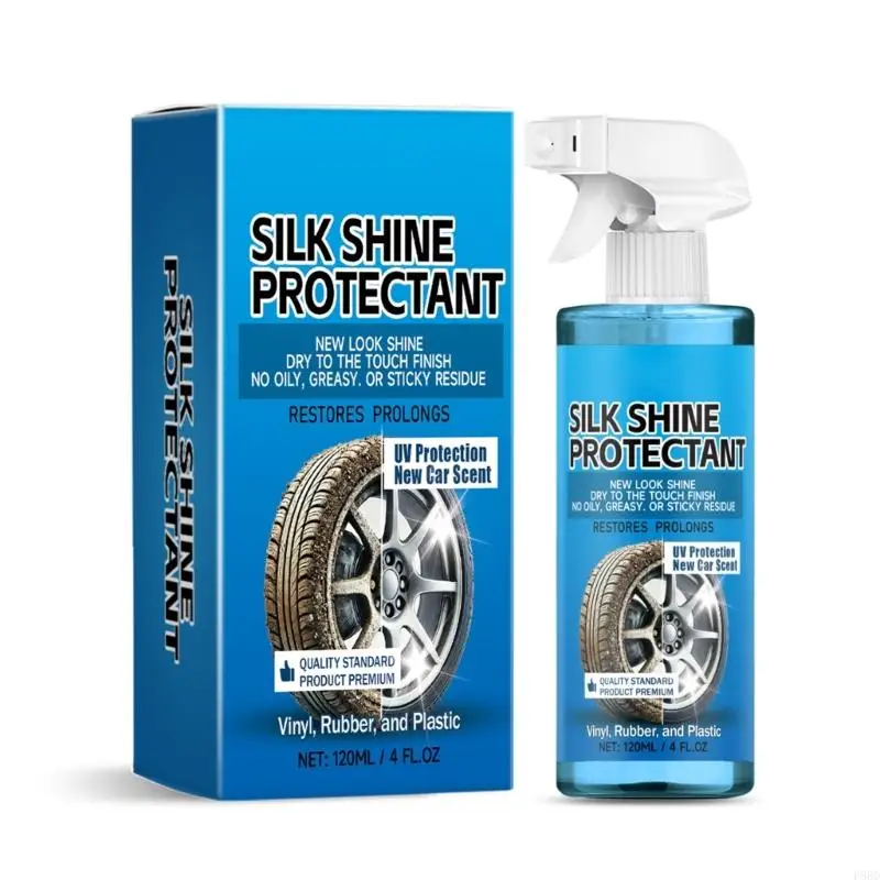Ayerito cerámica cerámica aderezo negro aspecto húmedo neumático protector rociador brillo para acabado