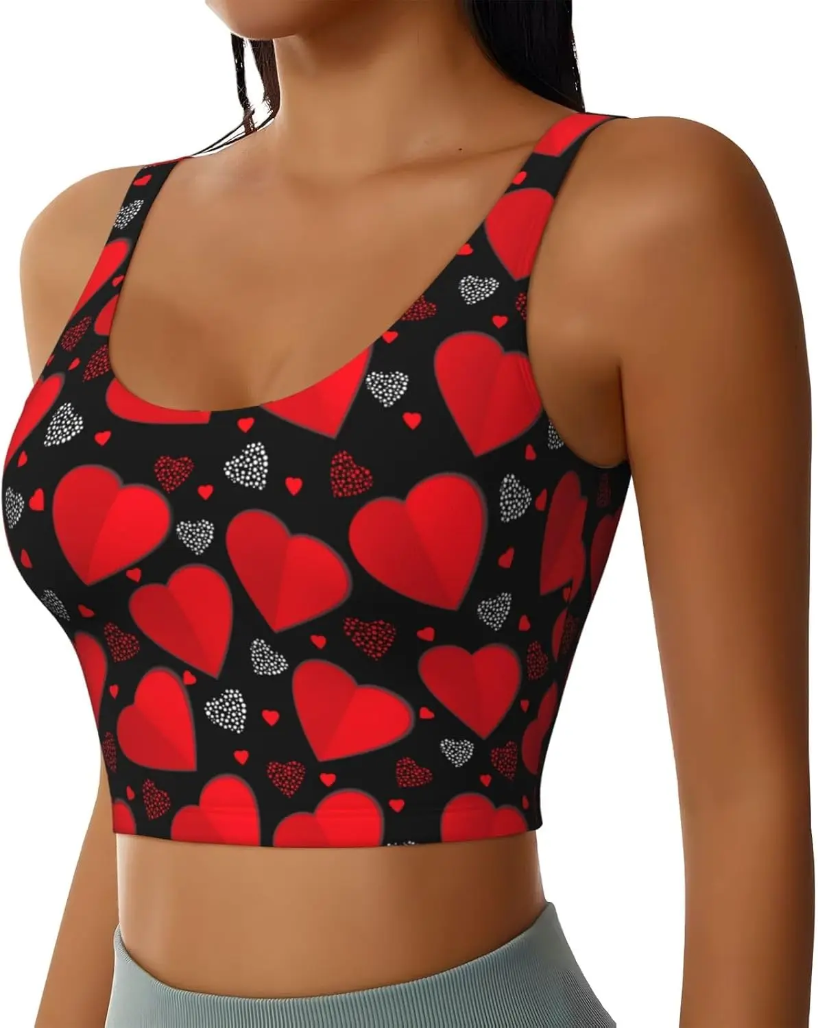 Sports Bras for Women Racerback Running Bra Workout Crop Tank Tops Sports Bra