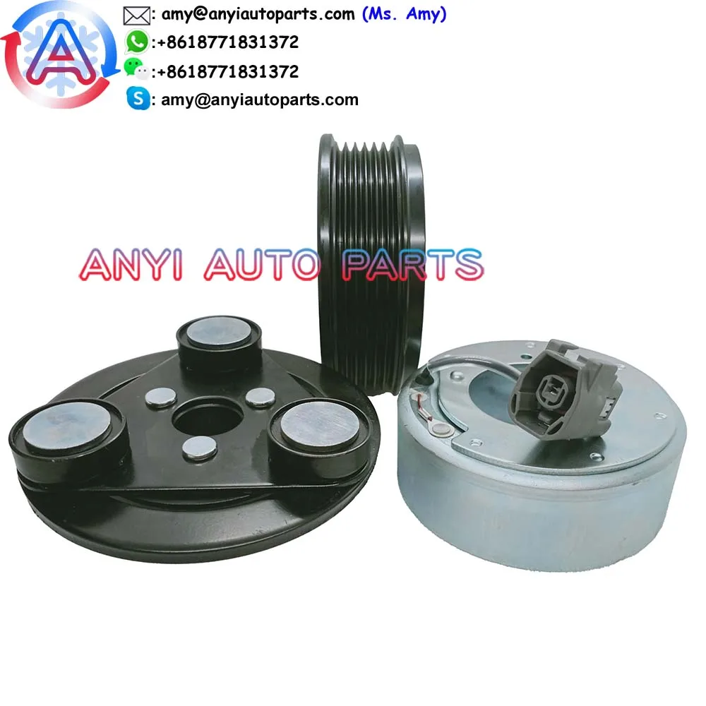 

ANYI AUTO PARTS CA1619A CLUTCH ASSEMBLY 6PK 104MM for Mazda M3 CX7 CX-7 H12A1AL4A0 H12A1AL4A1 EG2161450A EG2161450B EG2161450C