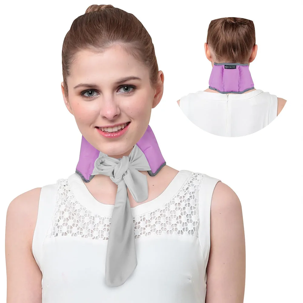 Neck Cooling Ice Pack With Wrap Reusable Cold Therapy Pad Hot Weather Gear For Summer Gym Outdoor Activities Heat Exhaustion