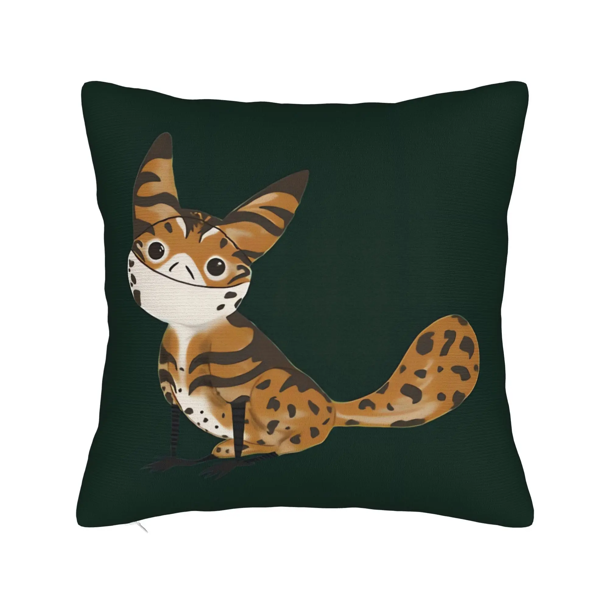 Loth Cat Themed Minimalist Pillow Covers with Muted Colors - Double Sided Print - Enhance a Calm and Balanced Living Room or Bedroom Atmosphere