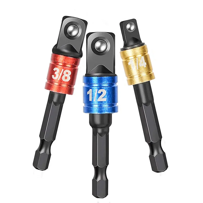 

Electric screwdriver adapter, hand electric drill, batch head, hexagonal to square connecting rod sleeve, connecting rod