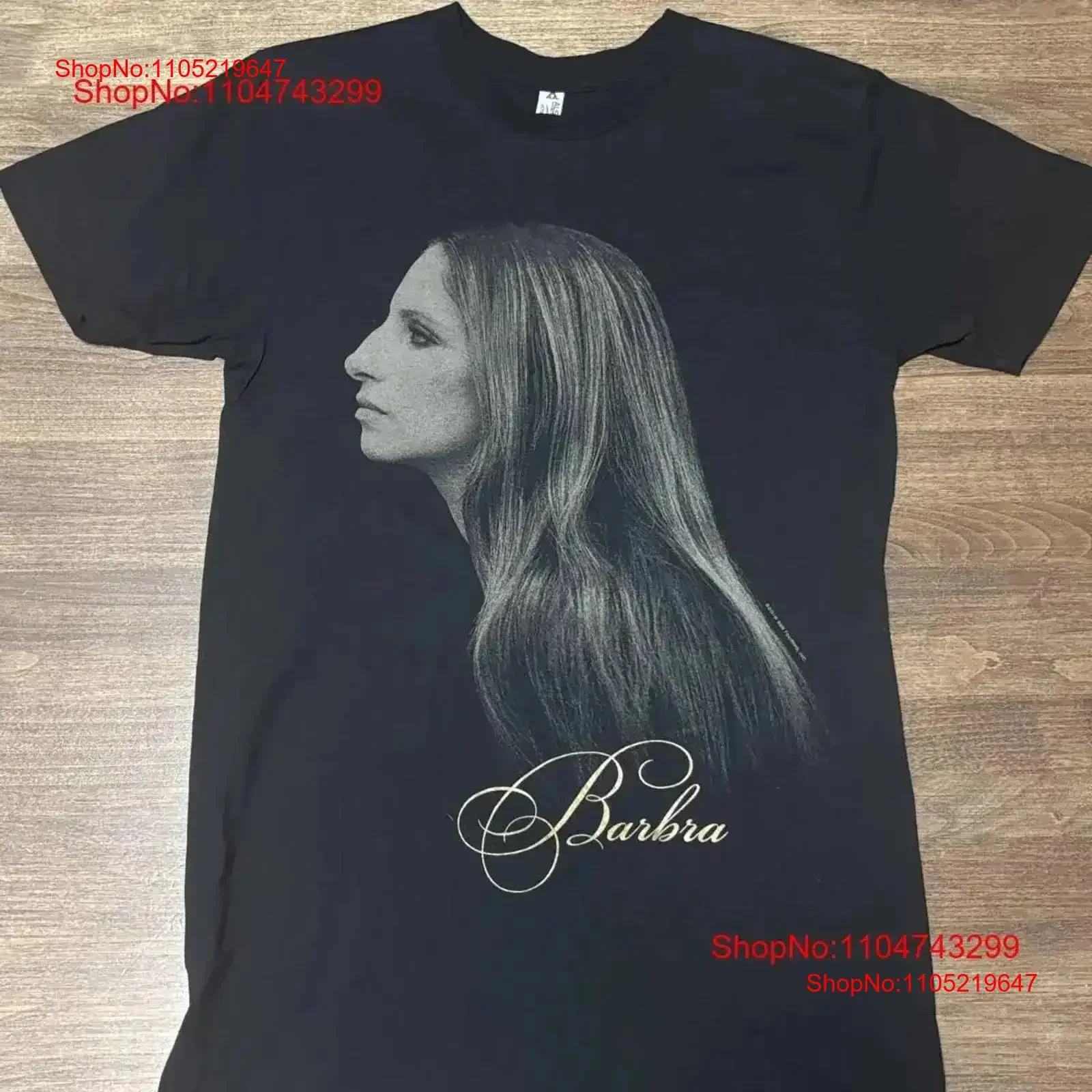 Barbra Streisand T Shirt vintage Washed Comfortable graphic Slightly Soft Versatile homme streetwear Casual fashion vintage