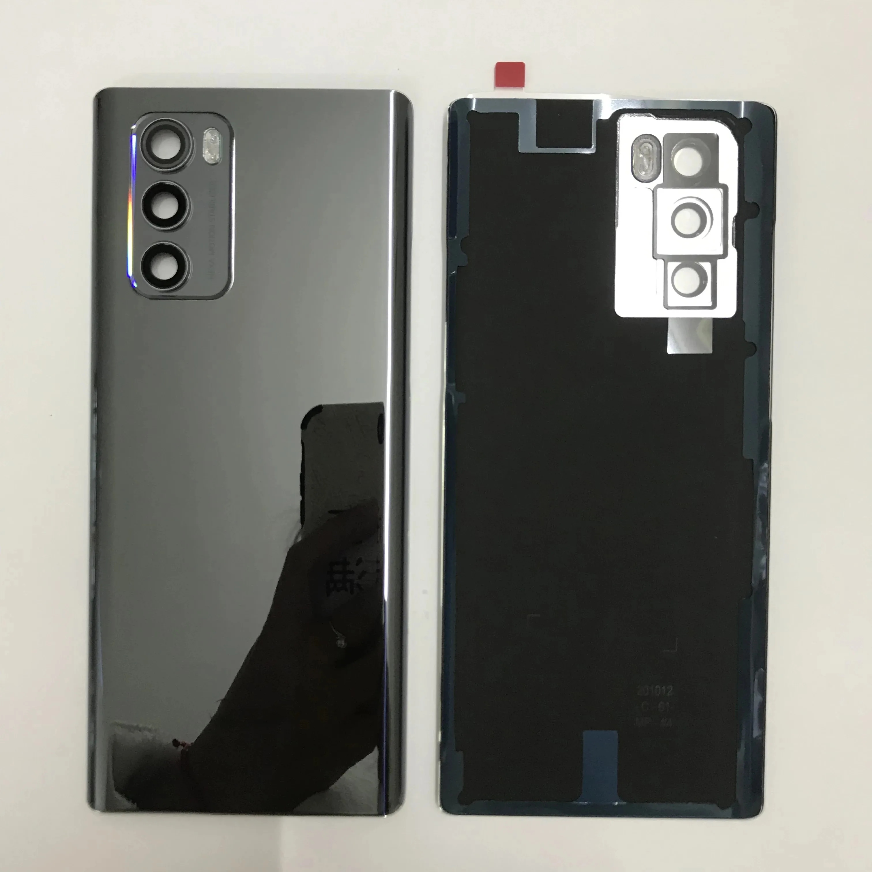 Back Cover For LG Wing 5G Battery Cover Door LMF100N LM-F100N LM-F100 Rear Housing Back Cover With Lens Replacement