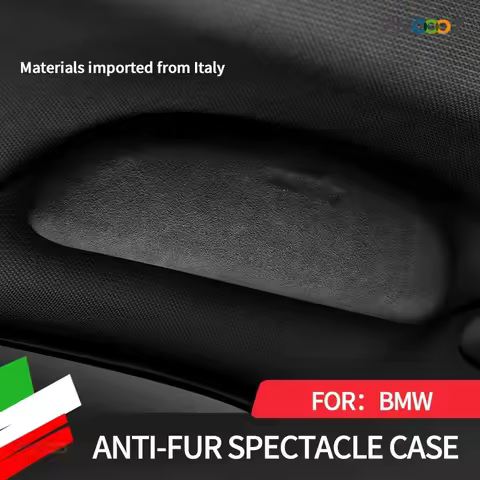 Car Glasses Holder Case Sunglasses Suede Auto Storage Organizer Sun Glasses Box For BMW 1/2/3/4/5/6/7 Series G01 G02