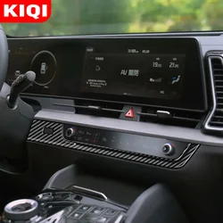 For Kia Sportage NQ5 5 2022 2023 2024 Air Conditioning AC Switch Panel Frame Cover Sticker Decoration Strip Interior Accessories