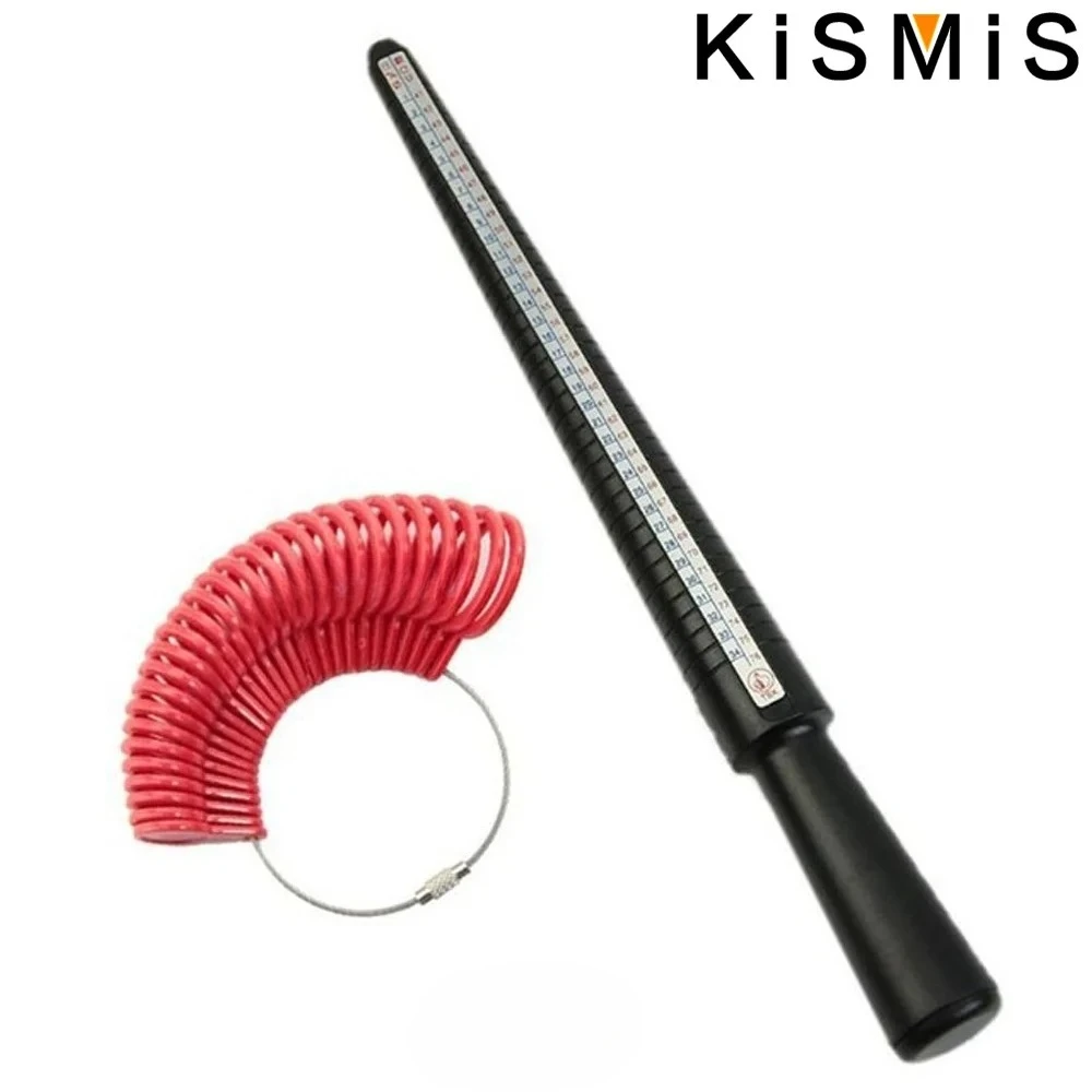 

Plastic Jewelry Sizer Measurement Gauge Ring Sizer for Jewelry Making Tool Sets UK/US Size