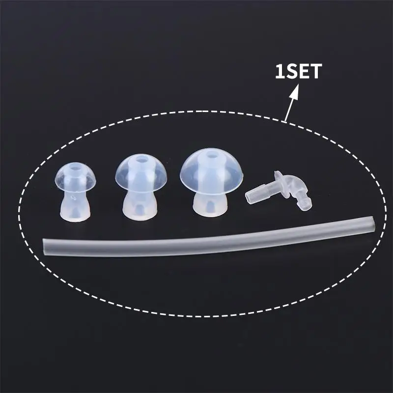 20Pcs Hearing Aid Ear Tips Silicone Earplug Domes For BTE,ITE And Pocket Hearing Aids Ear Bud Replacements.