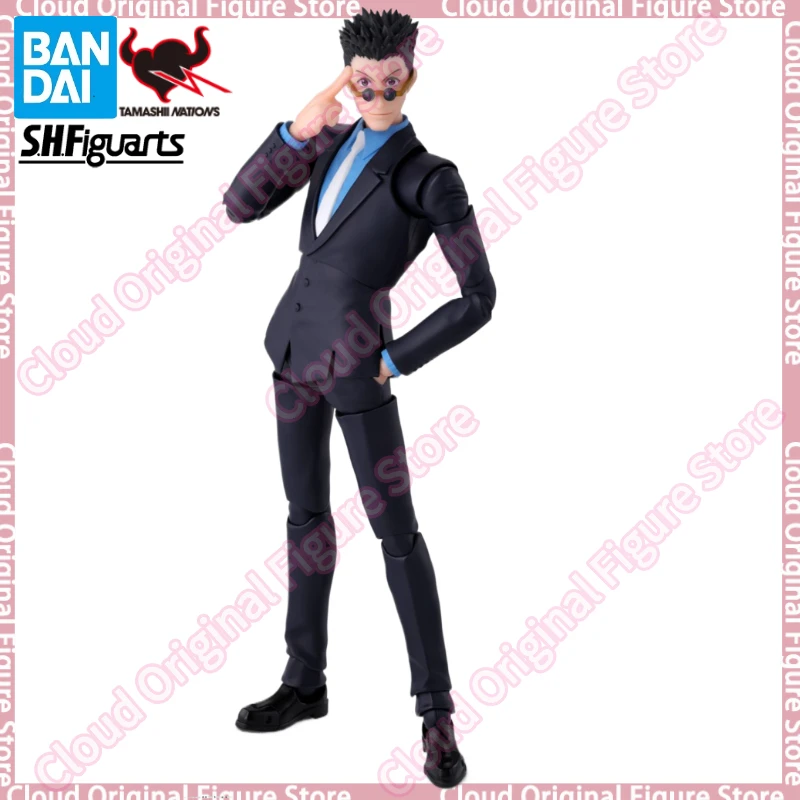 

In Stock 100% Original BANDAI S.H.Figuarts HUNTER×HUNTER Leorio PaladiKnight Anime Figures Collectible Model Toys