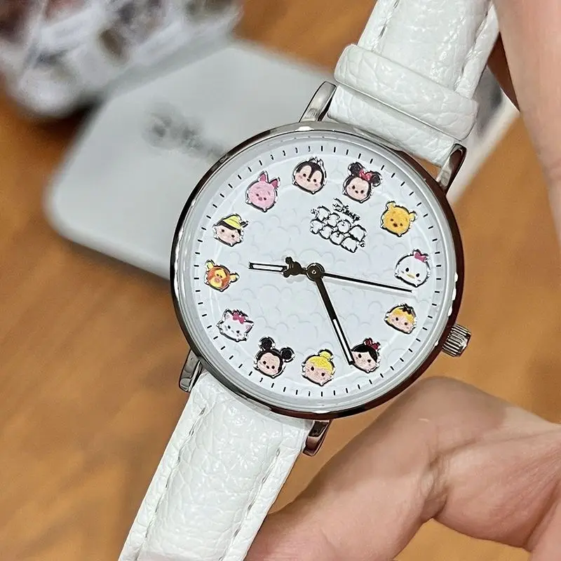 2025 New Ladies Watch Student Fashion Simple Scale Luminous Waterproof Light Luxury Premium Quartz Watch Birthday Gift