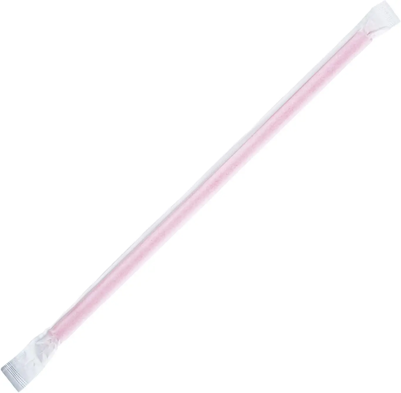 

C9075 (Pink) 9'' Giant Straws (8mm) Paper Wrapped - Pink (Pack of 2500)
