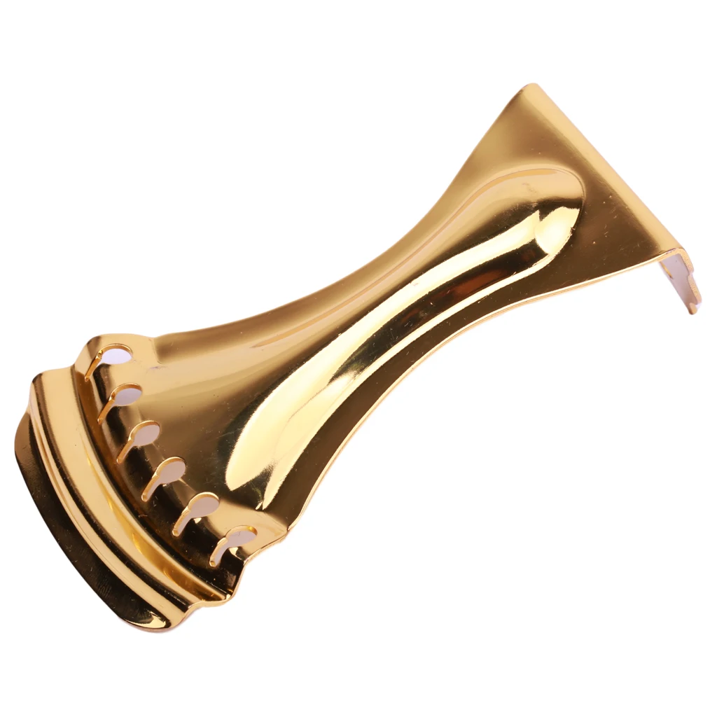 Gold Plated Dobro Tailpiece Steel Material Compatible Resonator Tailpiece for Dobro Acoustic Guitar Upgrade