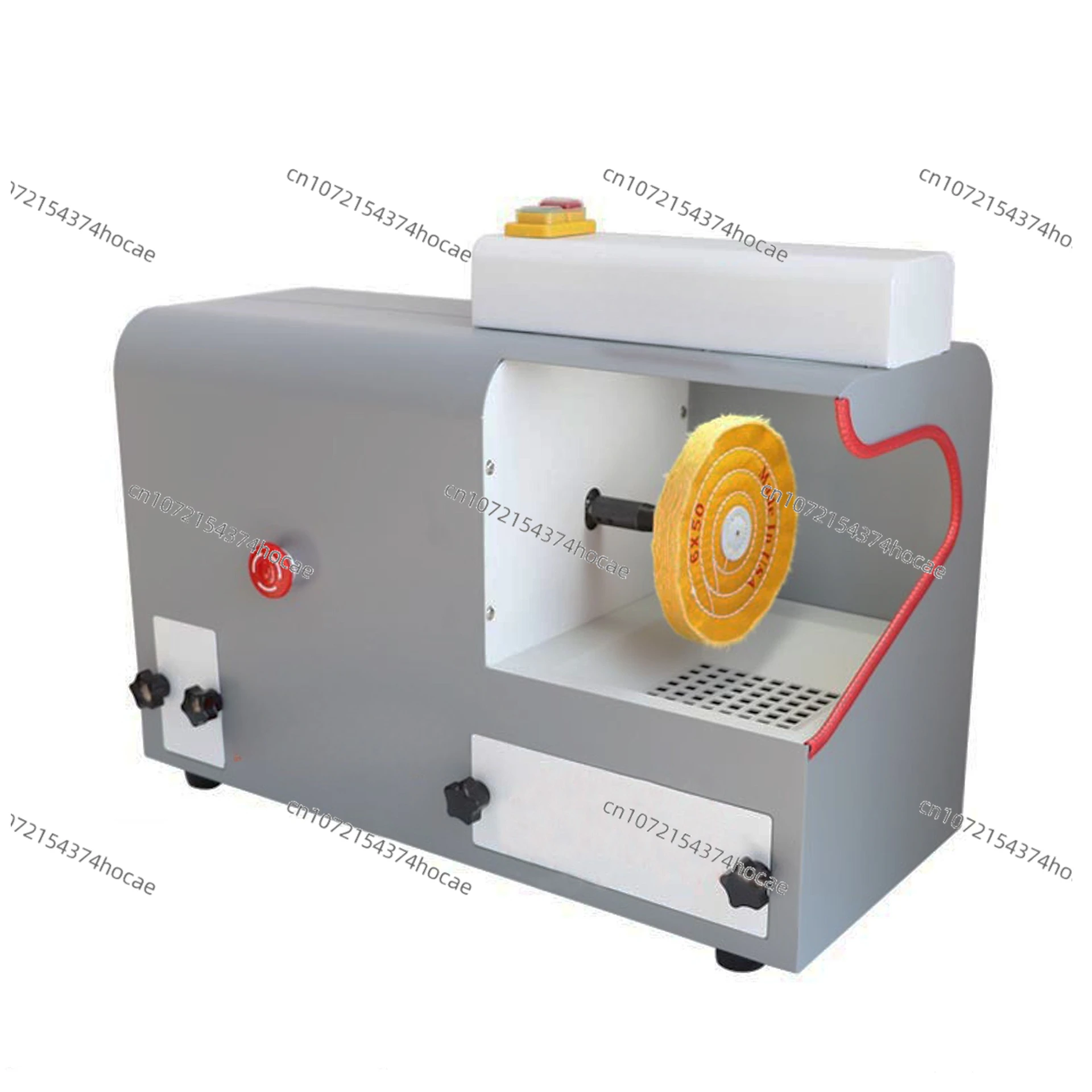 DM-2 vacuum polishing machine, desktop grinding cloth wheel machine integrated small single head
