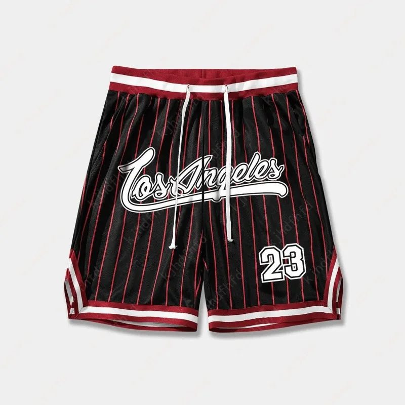 

Los Angeles #23 Basketball Shorts Kid's Loose Beach Shorts Quick Dry Shorts For Summer Women 3D Casual Oversized Sport Shorts
