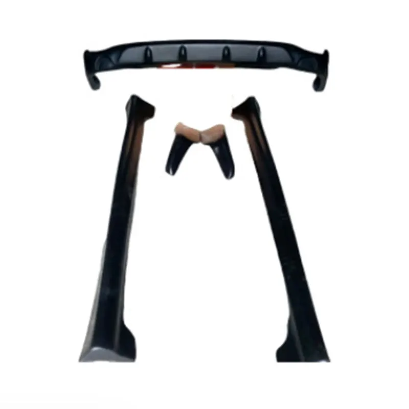 For Toyota Corolla (2012) Exterior Modification Kit (Thickened Corner Guards, Front Lip, Rear Lip, Side Skirts, Spoiler)